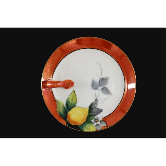 Vintage Noritake Lusterware Aya Lemon Dish. Lusterware Dish Plate/Nappy/Trinket - Picture 1 of 4